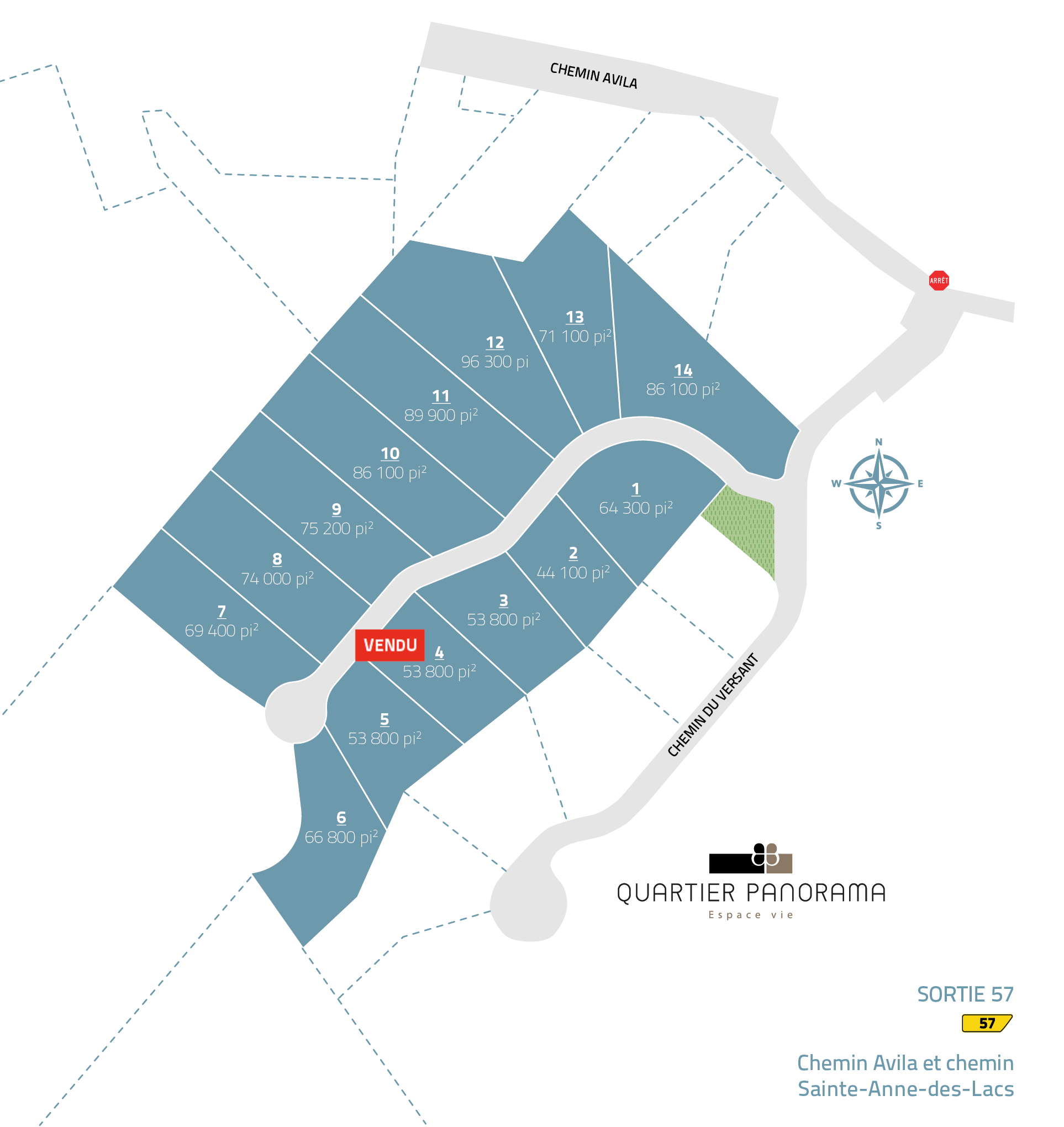 Plan du site - phase 2